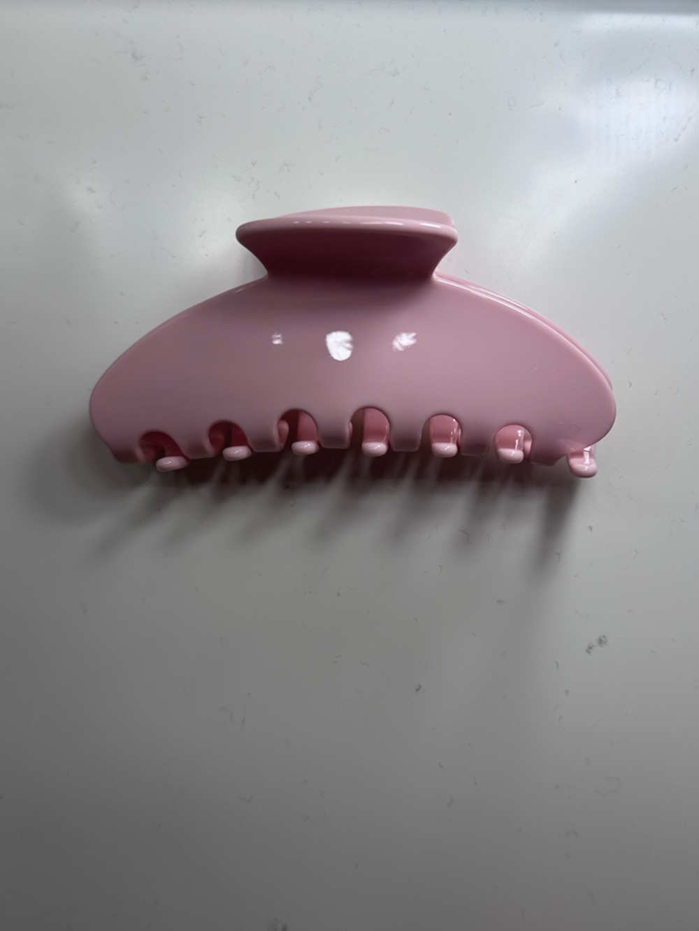 Pink Hair Claw Clip